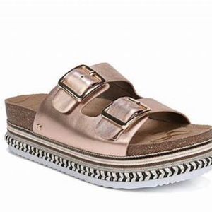 SAM EDELMAN Oakley Slides Sz 8